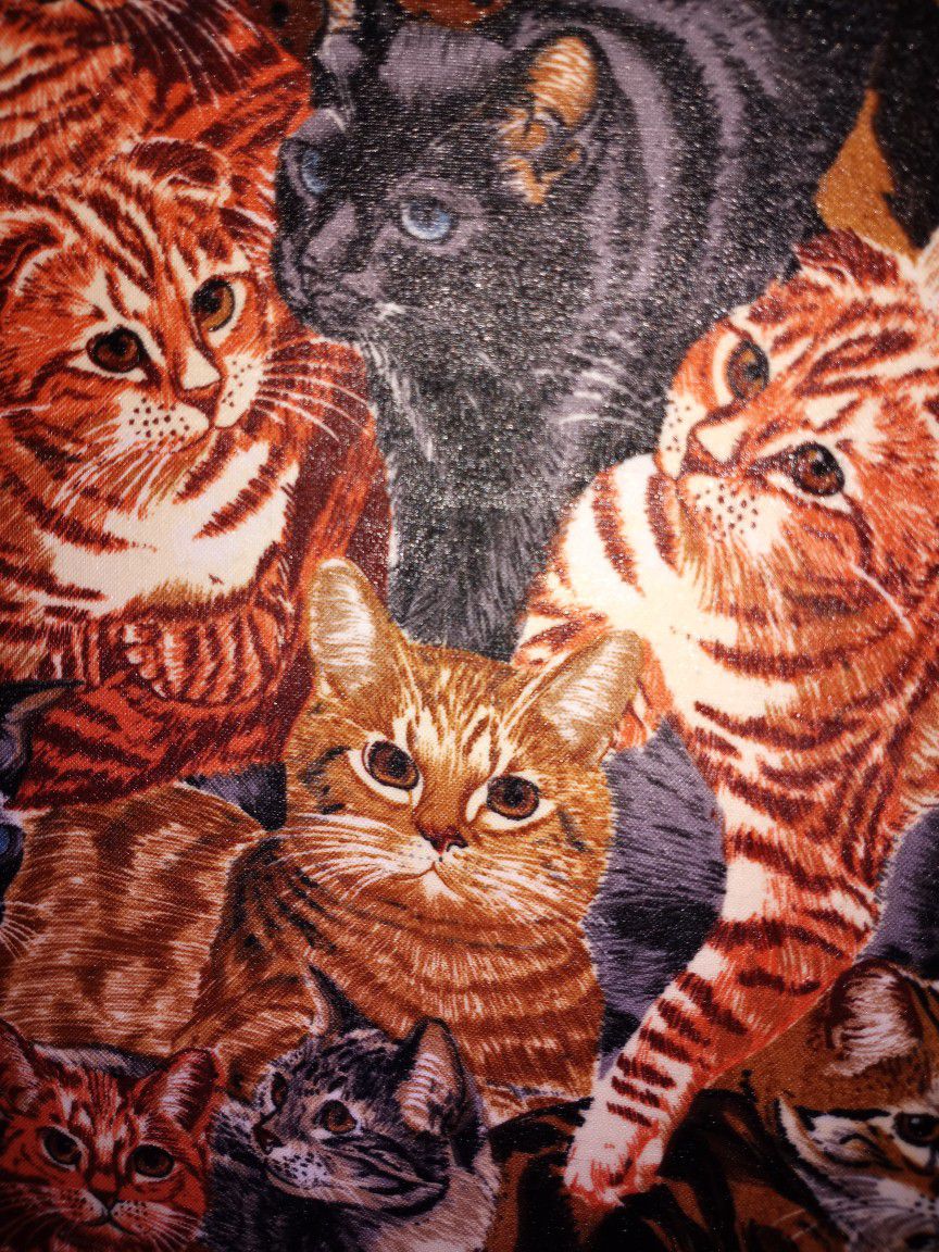 "Cats" Wall Art Handmade.