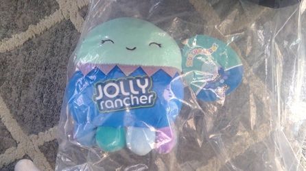 Squishmallow Jolly Rancher Olga Octopus 5" NWT