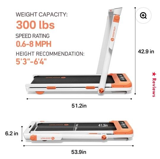 Deer RUN Treadmill 2025 12% Incline 