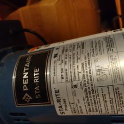 Pentair Sta-rite pump