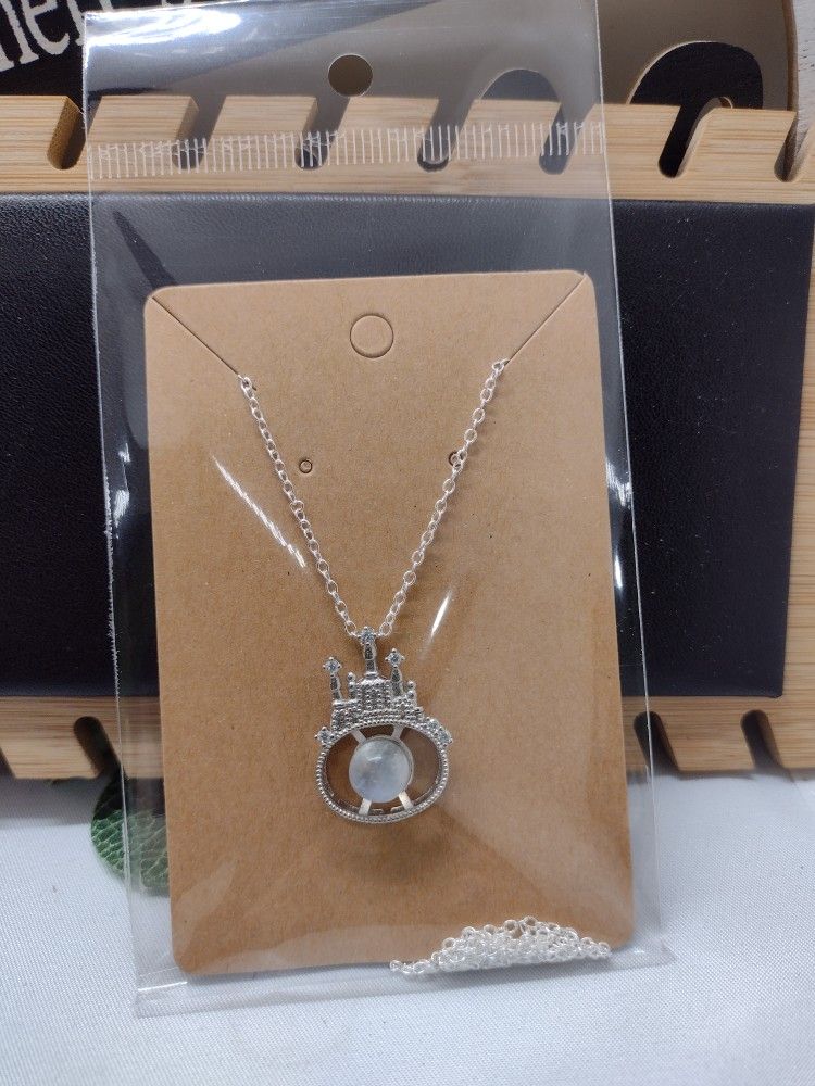 Moonstone Castle Necklace
