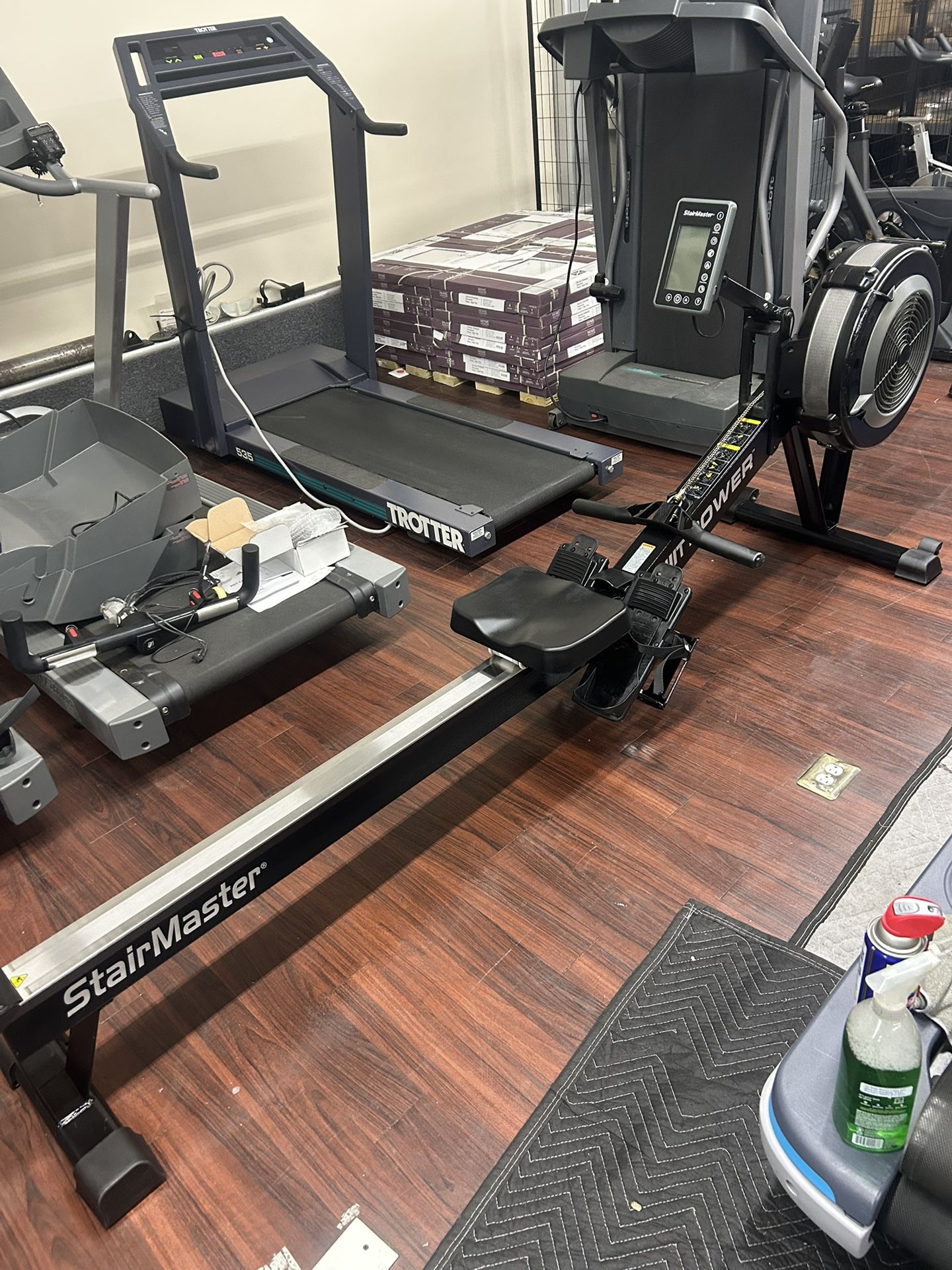 Stairmaster HIIT Rower