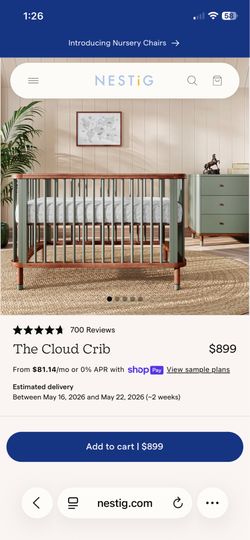 Crib / bed