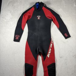 Body Glove Mens Wetsuit Scuba Diving Men’s Size Xs Black Red 3/2mm