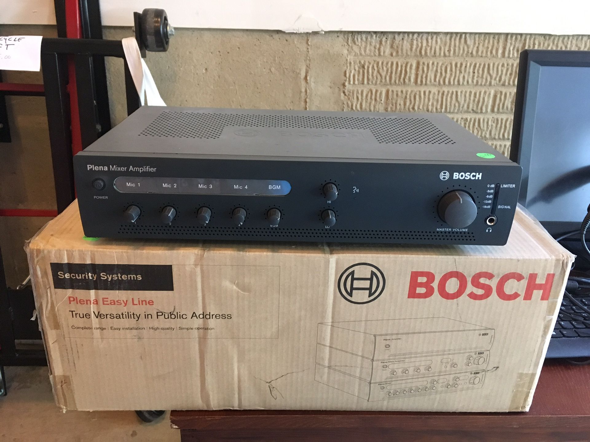 Bosch Plena Mixer Amplifier