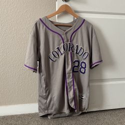 NOLAN ARENADO PRO STYLE JERSEY. COLORADO ROCKIES JERSEY