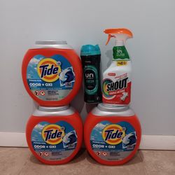 5 For $40 Tide Laundry Household Bundle 