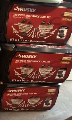 (new) Husky 230-piece Mechanics Tool Set