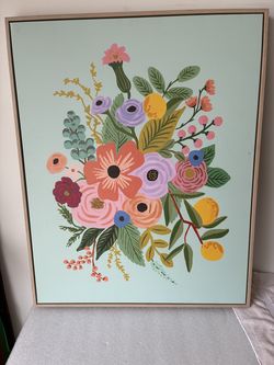 Floral Canvas Art