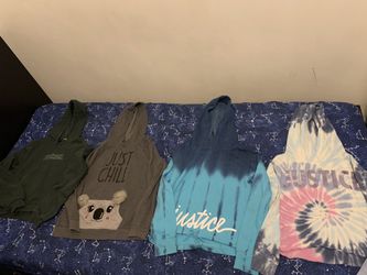 Justice Hoodies Size 10/12