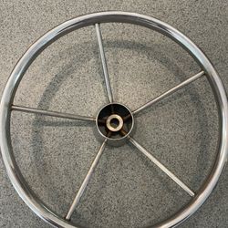 15”  Boat Steering Wheel $50