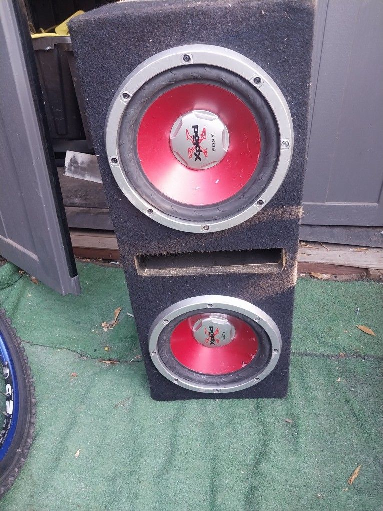 10"Subwoofers Sound Like New