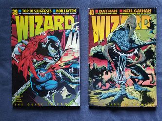 Vintage Wizard Comic Book Guide