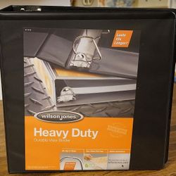 Wilson Jones Heavy Duty View Binder Plus Free  Item