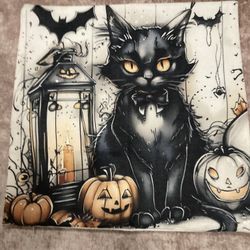 Cat   18 X 18  Pillow Cover 
