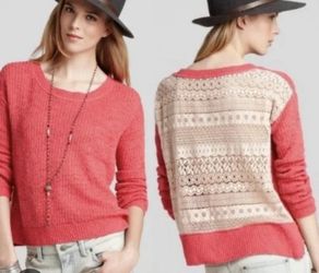 Free People Knit Sweater Sz S