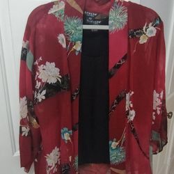 Citron Set two tank tops and pretty blouse jacket PM/PL