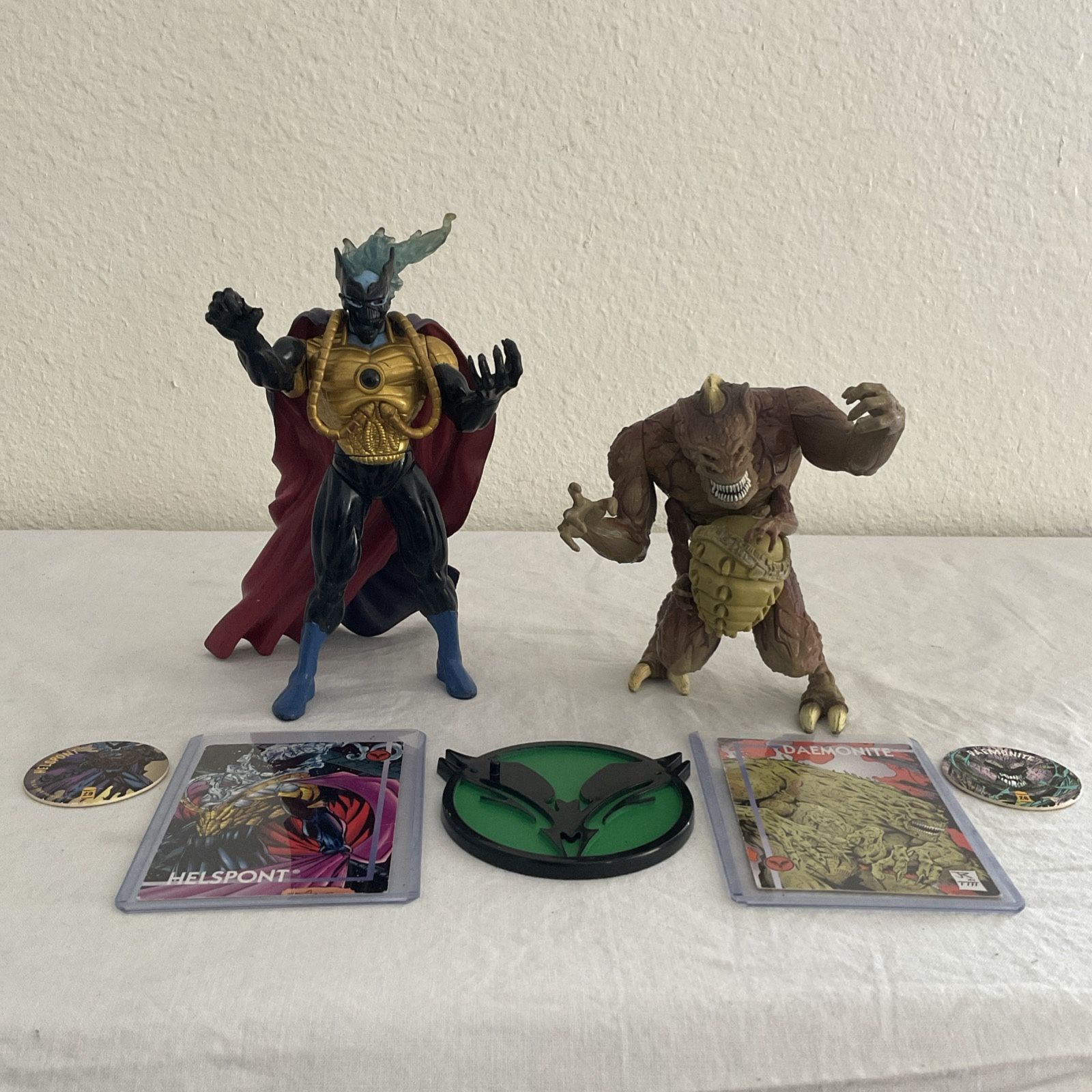 Jim Lee's Wildcats Helspont, Daemonite 6” Action Figures 1994 Playmates Toys