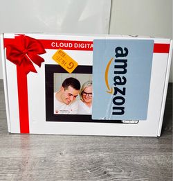 Frameo White 10.1 Inch Smart WiFi Digital Photo Frame,Digital Picture Frame Wi-Fi with 32GB