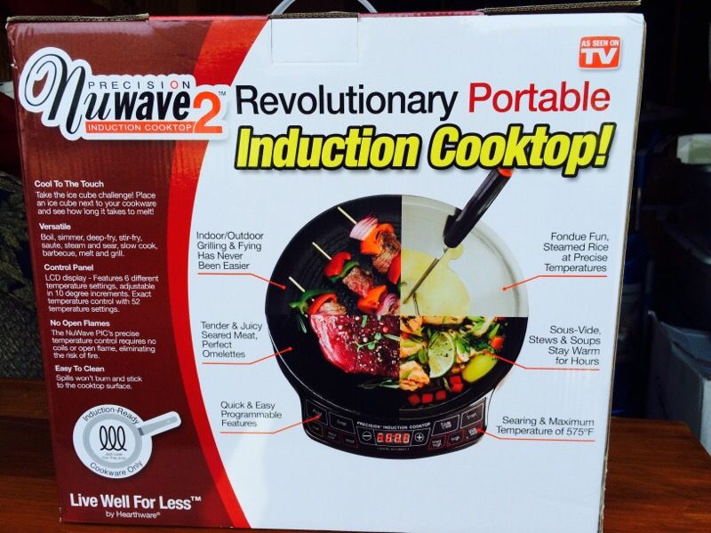 As Seen on TV NuWave Precision Portable Induction Cooktop