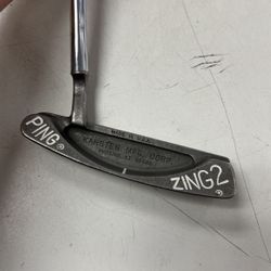 Ping Zing 2 Karsten Golf Putter 36” - Good Condition Original Grip Excellent - FINAL PRICE 
