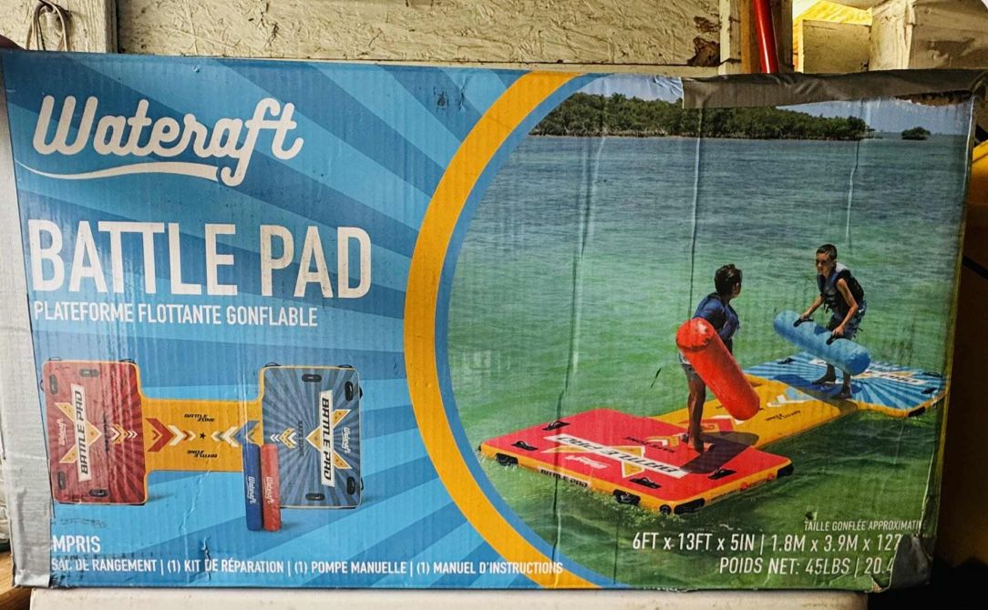 Wateraft BATTLE PAD New 