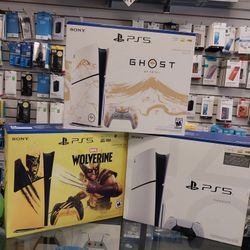 PlayStation 5 Disc /digital/ Ghost Of Yotei / Wolverine On Payment With $50 Down ,apply Online Or In Store ,100 Days Interest Free