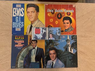 Elvis Presley Vinyl LP and CD Collection