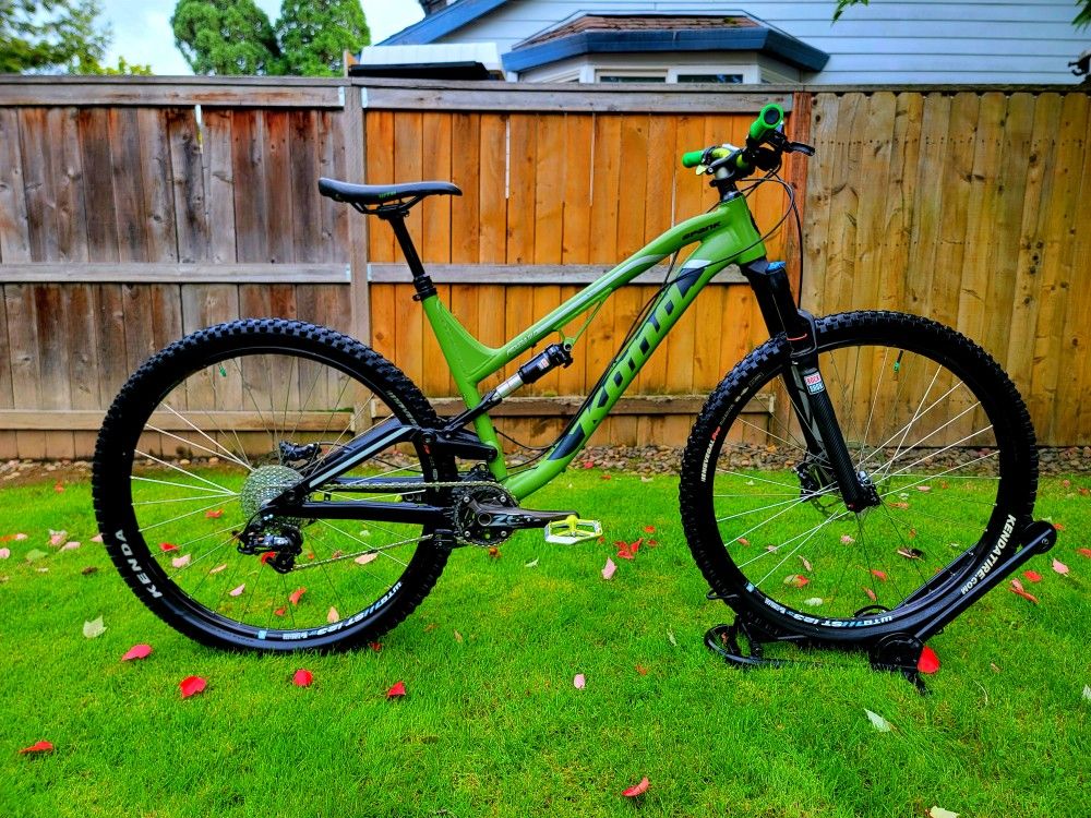2014 Kona Process 111 Bike size XL full suspension mountain bike