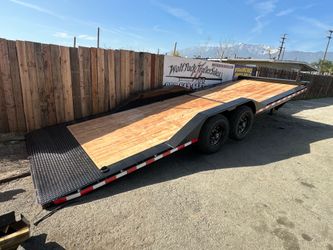 24x8.5 power tilt trailer 14k
