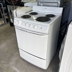 Hot Point Electric Range 24 Wide Nice And Clean 