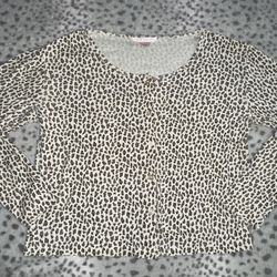 Victoria Secret Leopard Print Top