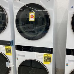 LG TOWER WASHER AND DRYER 