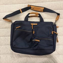 Tumi Navy Briefcase
