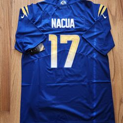 2025 NFL Los Angeles Rams 17# Nacua Male