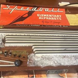 1950 K&E Leroy Vintage Drafting Set Nearly Complete