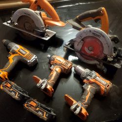 Rigid 20 volts tools