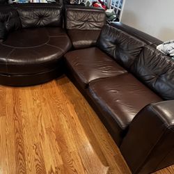 Leather Couch