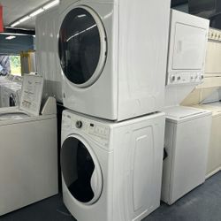 Whirl pool Hea vy Duty Loa ds Was her Electric Dryer Set Including Warranty!