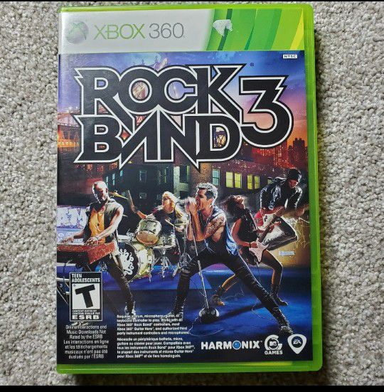 rock band 3 game