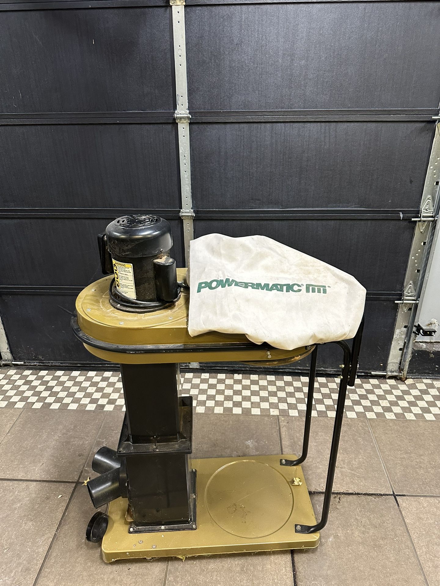 Powermatic Model 73 Dual 4” 1.5 HP Dust Collector