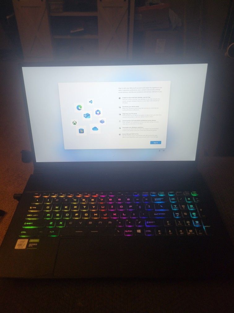 17"MSI Gaming Laptop. Like New. 