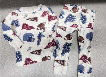 Carter's Sports Themed PJ Size 12 months