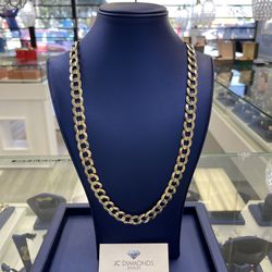 Chain Cubanlink Solid 1ok 30 Inch 13 ‘’ Mm Wide