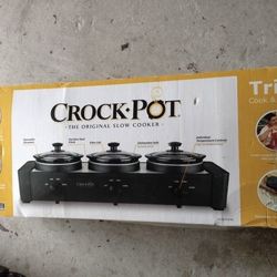 Crock Pot the original slow cooker trio