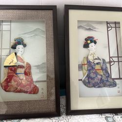 Geisha 3D Picture Frame