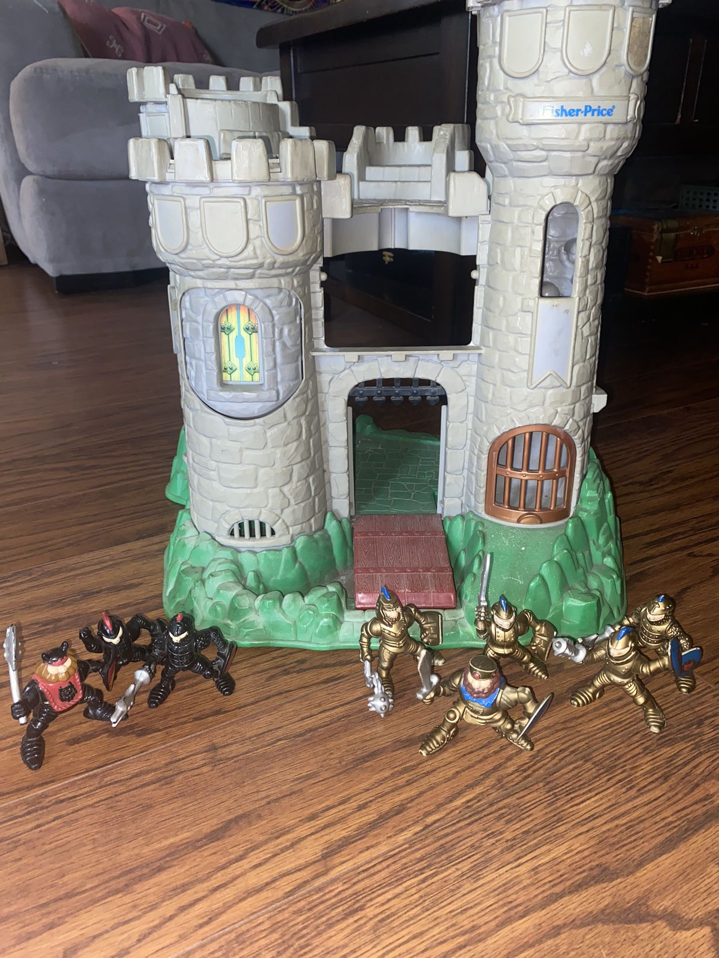 Early 2000s Fisher Price Castle Toy Set