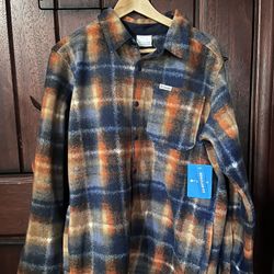 Men’s Columbia Flannel Fleece Jacket 