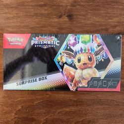 Pokemon Prismatic Evolutions Surprise Box