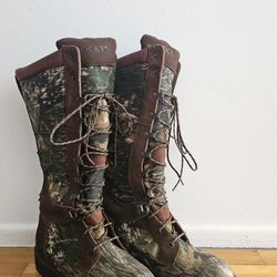 Camouflage boots - Women 9